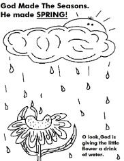 Spring Coloring Pages